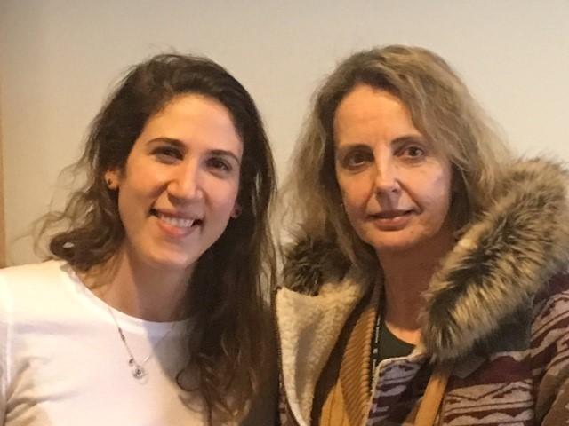 Two people smiling for a photo