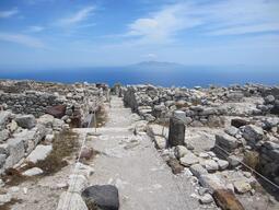 Photograph of the site of Ancient Thira.