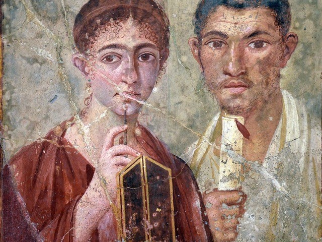Painting of Roman Couple