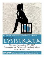 Lysistrata play poster