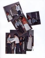 People performing a show, dancing wearing costumes