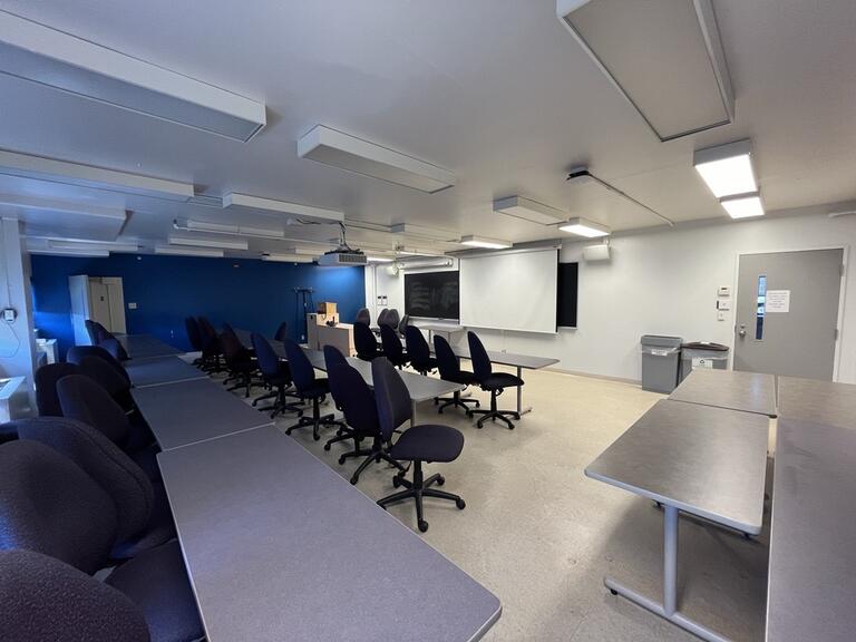 Student View of the room. 