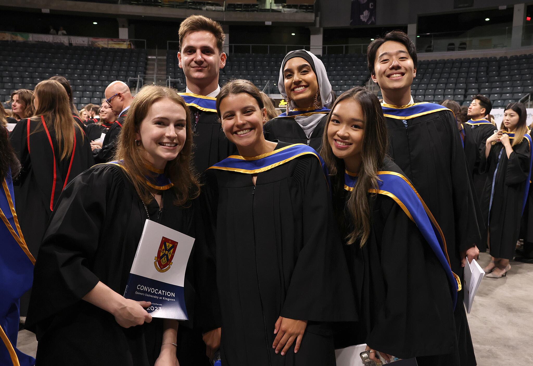 Graduate Students smiling