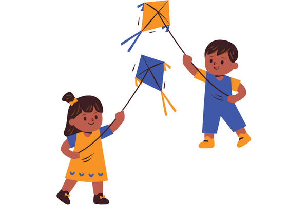 Kids playing