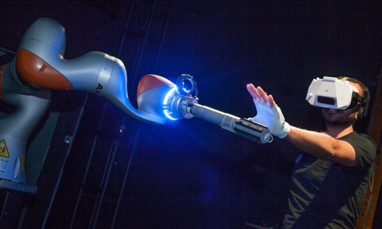 Meta-Physical Theatre: Making Touch Real in Virtual Reality