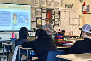 La Salle school visit
