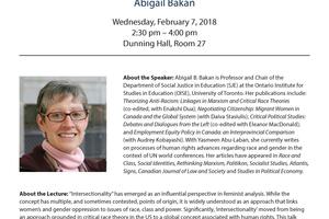 Intersectionality Goes Global - Abi Bakan