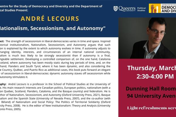 promotional poster with event details