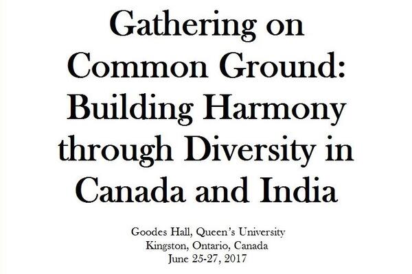 Gathering on Common Ground poster