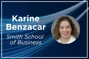 Karine Benzacar, Smith School of Business 