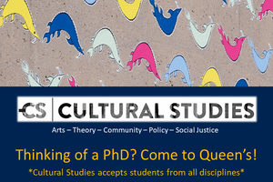 Cultural Studies PhD Info Session Jan 25 @ 5:00pm 