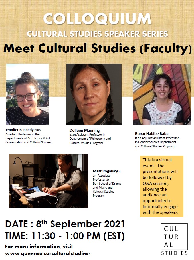 Meet Cultural Studies Faculty