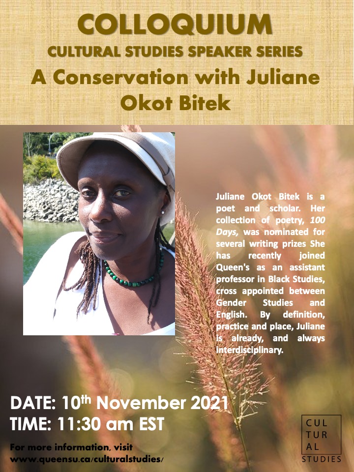 A Conversation with Juliane Okot Bitek
