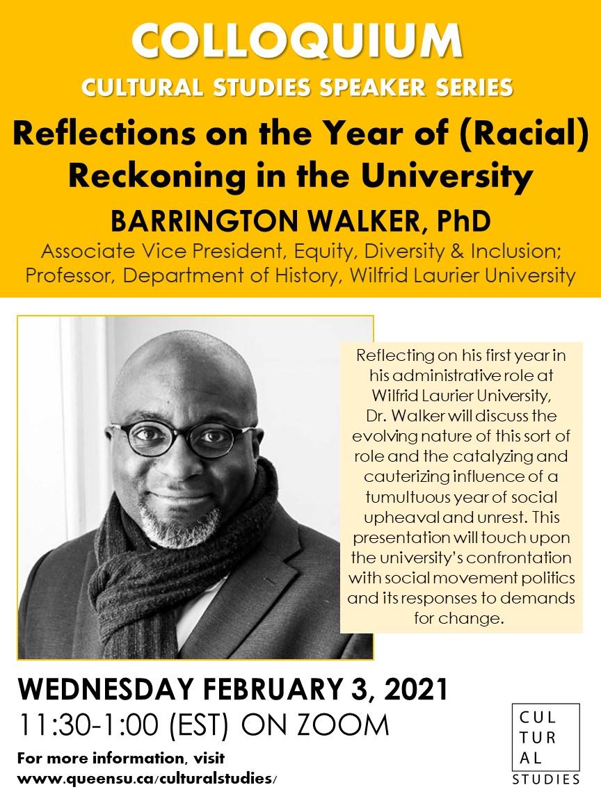 Barrington Walker poster