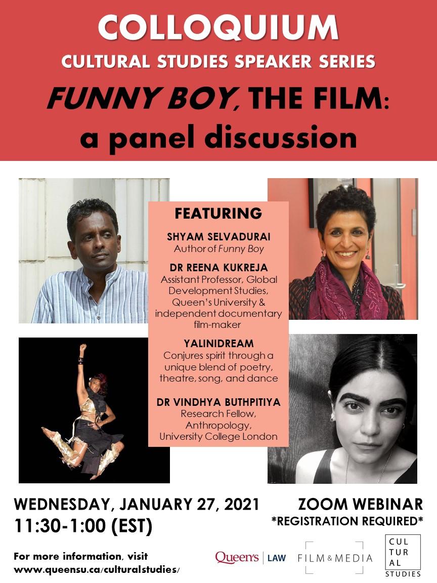 Funny Boy panel poster