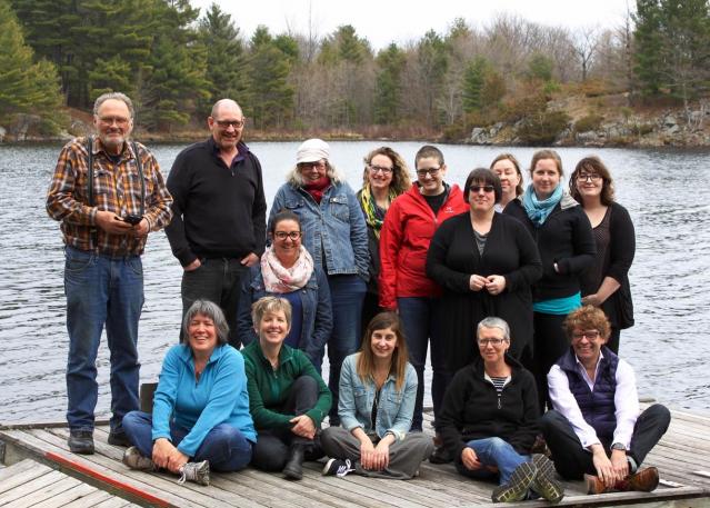 Cultural Studies Steering Committee on Retreat at Elbow Lake