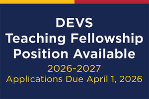 DEVS Teaching Fellowship Positions