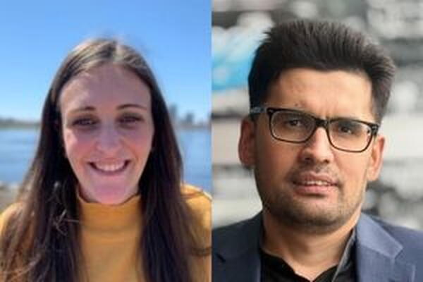 Christina Frendo and Nodir Ataev