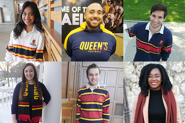 Photo of the six recipients of the Agnes Benedickson Tricolour Award in 2018