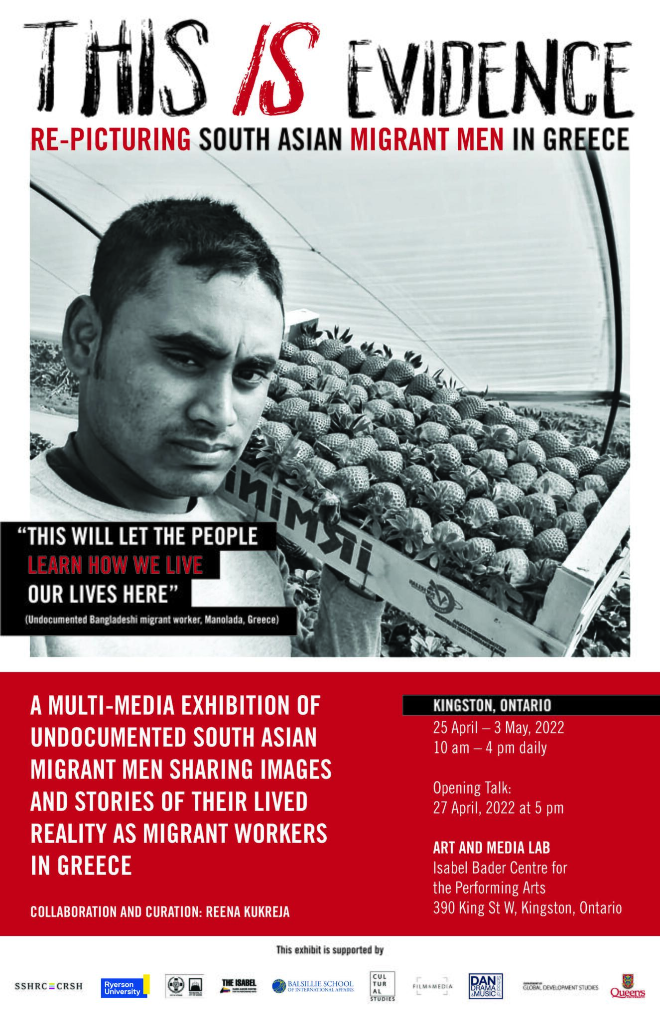 This is Evidence Poster - Kingston Exhibition