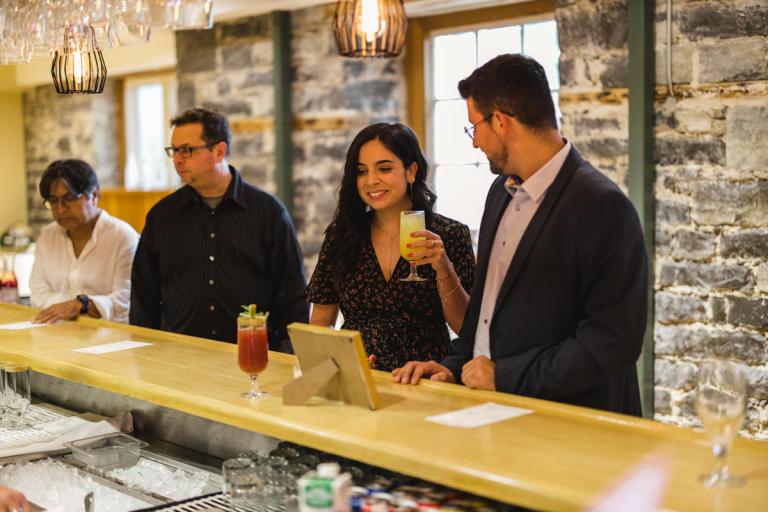 The Coach House gathering