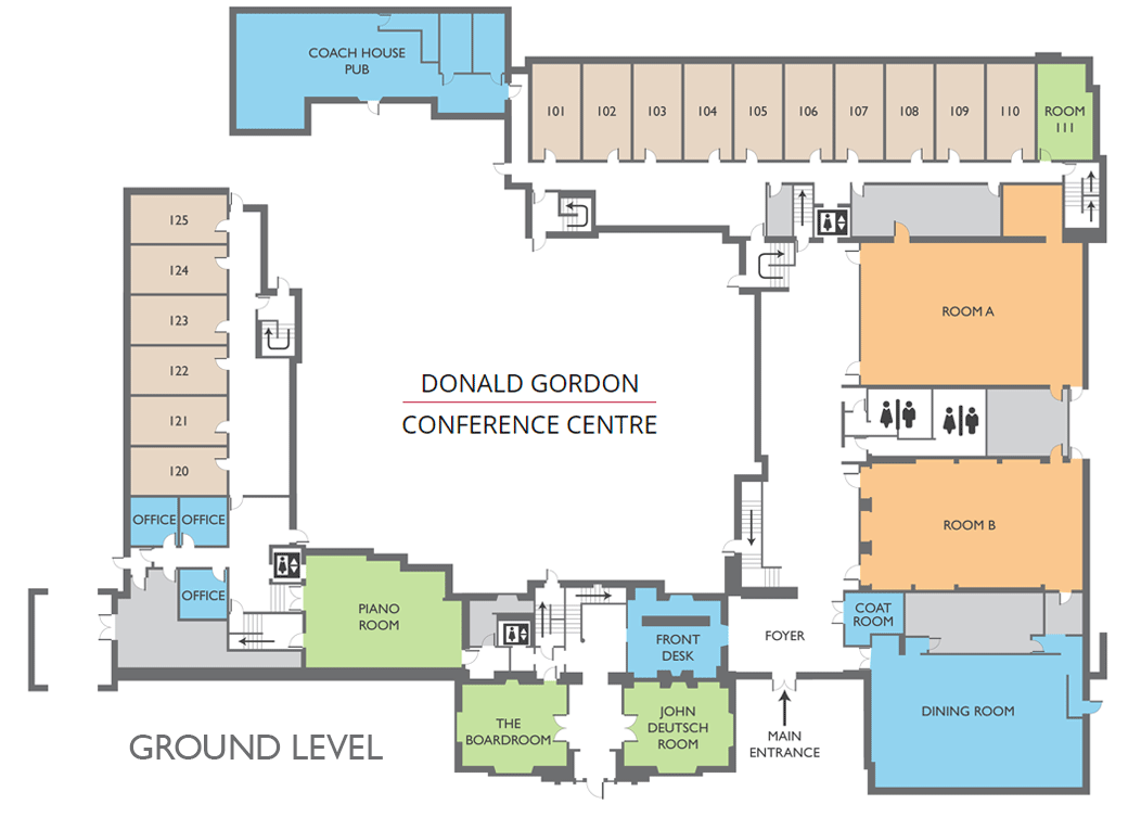 DGHCC Ground Level Floor Plan