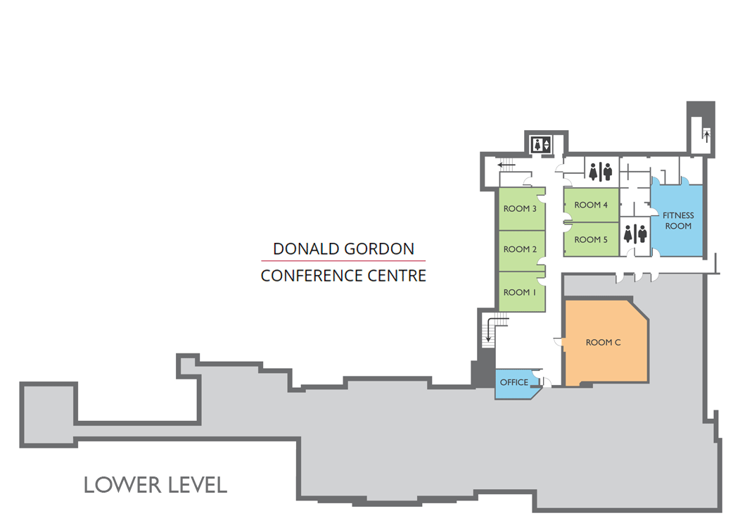 DGHCC Lower Level Floor Plan