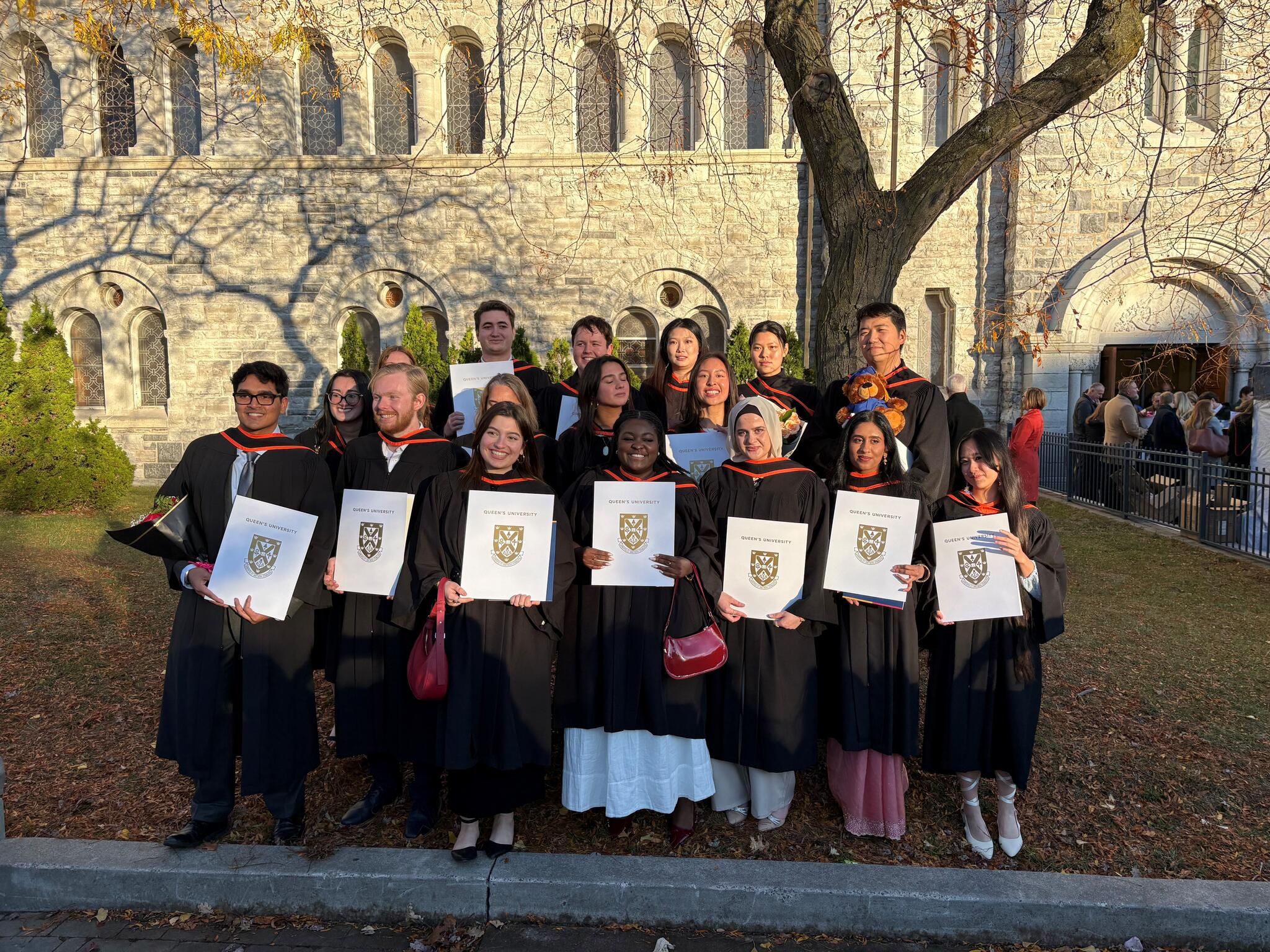 MIR graduates group photo
