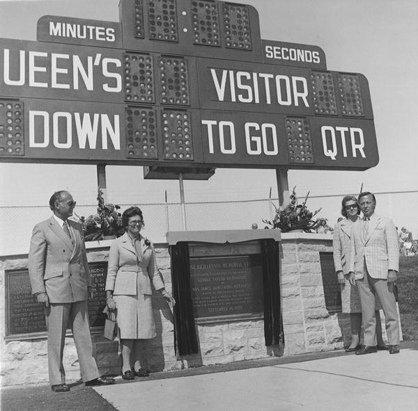 Unveiling of plaques