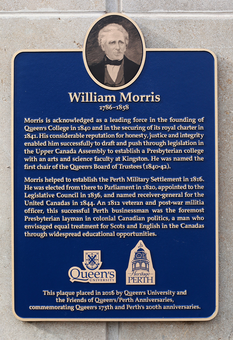 [Morris plaque]