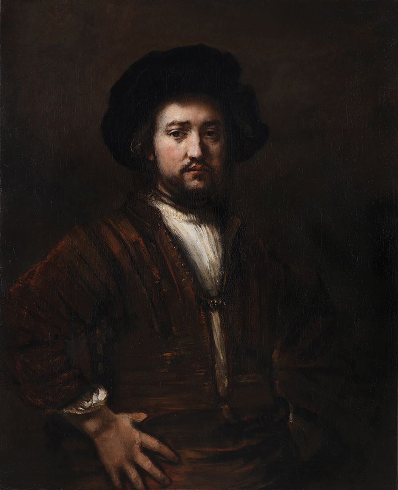 [Rembrandt's Man with Arms Akimbo"