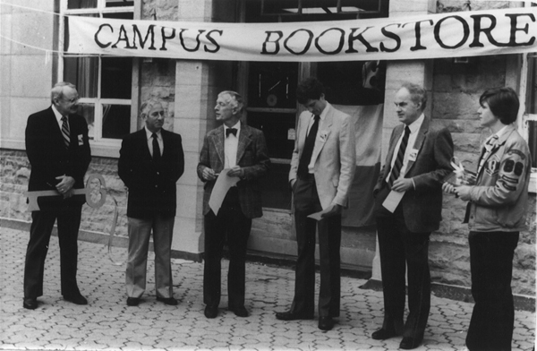 [photo of the 75th Anniversary of the Campus Bookstore in 1984]