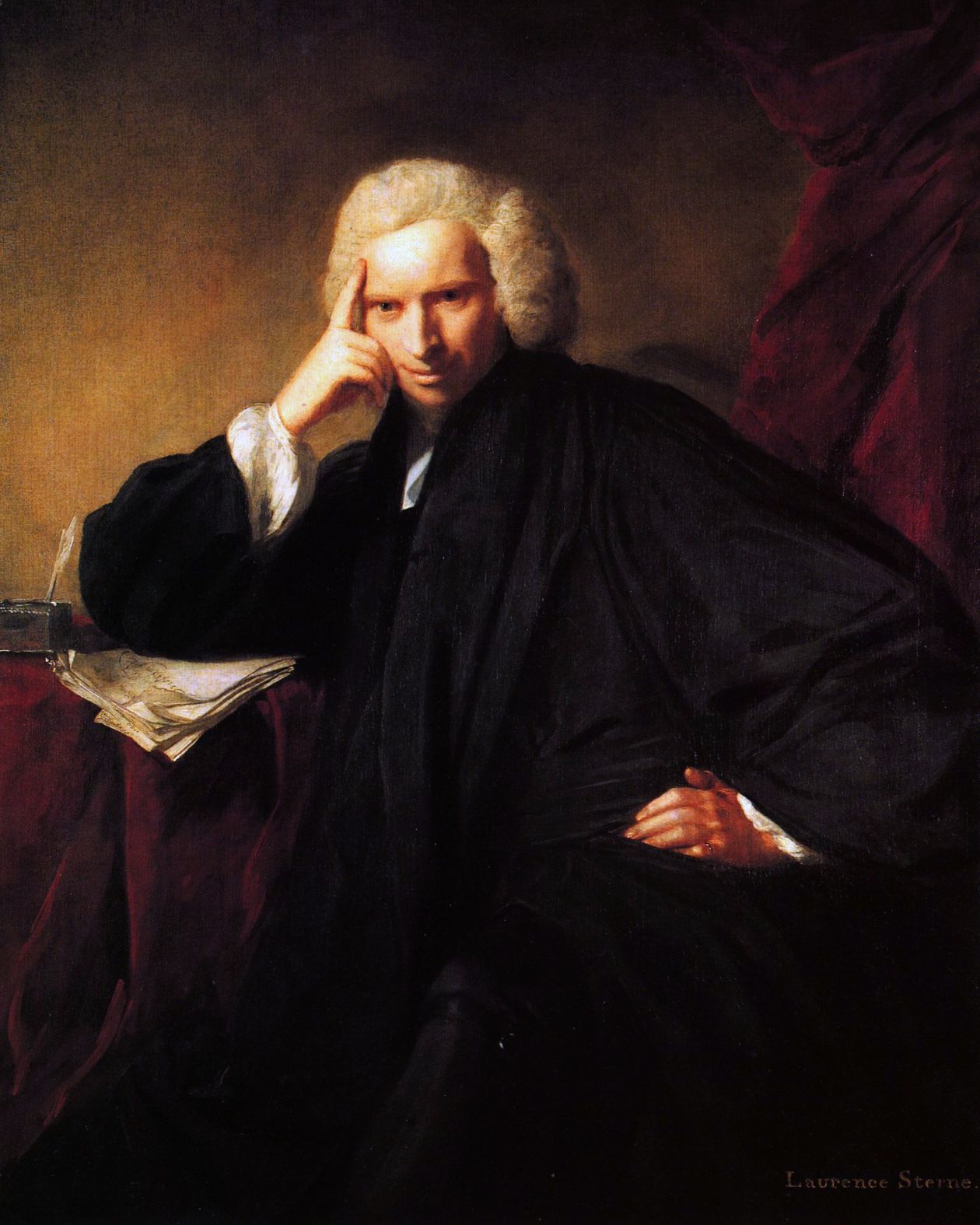 Painting of Laurence Sterne