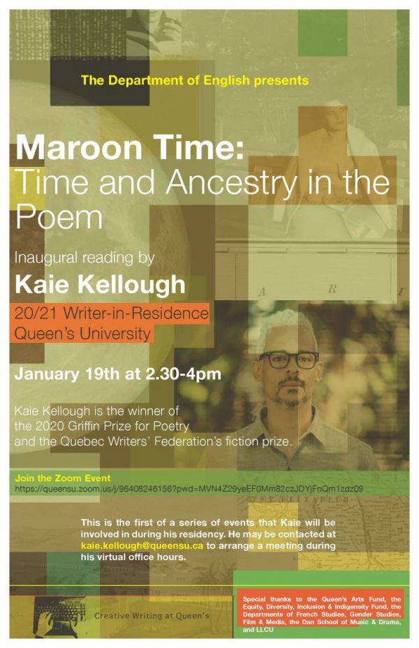 20/21 Writer-in-Residence: Kaie Kellough