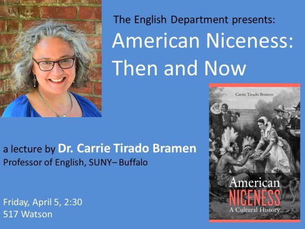 A Public Lecture: Dr. Carrie Bramen