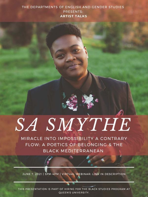 Artist Talks - SA Smythe