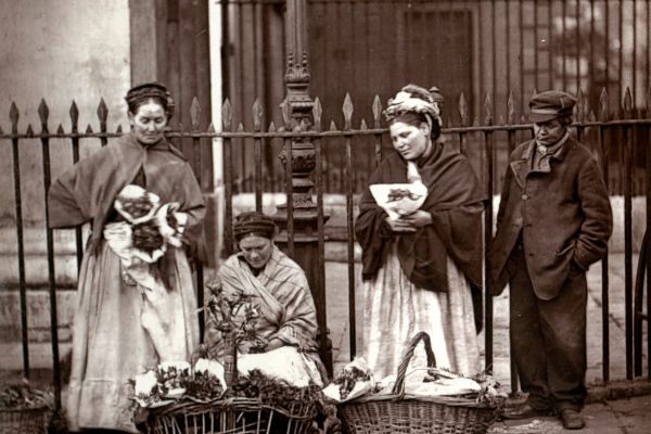 19-century photograph of women