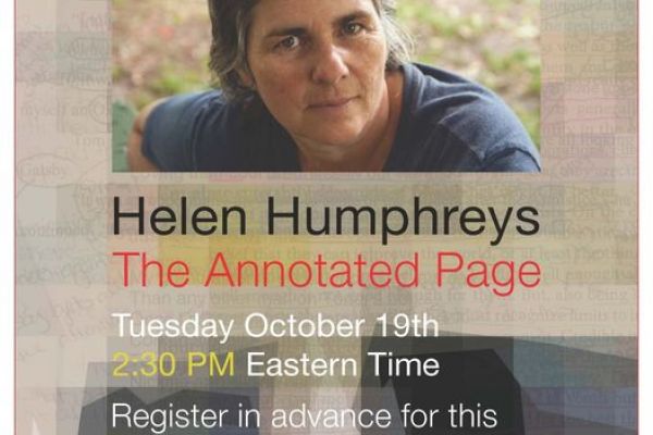 Helen Humphreys Page Lecture 2021