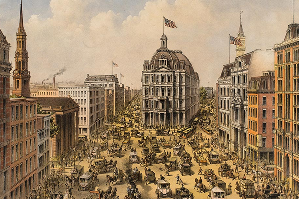 painting of london