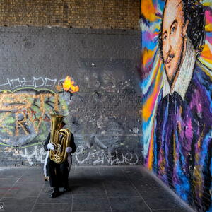 Graffiti with Shakespeare 