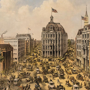 painting of london