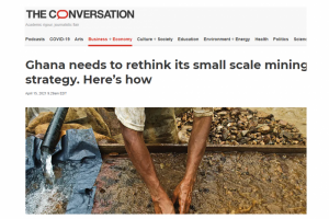 Richard Kumah's article screenshot