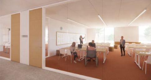 New classrooms with state-of-the-art technology