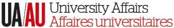 UA/AU University Affairs / Affaires universitaires logo