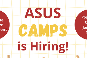 ASUS Camps is hiring flyer