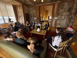 Queen's French Students at the French Embassy in Ottawa.