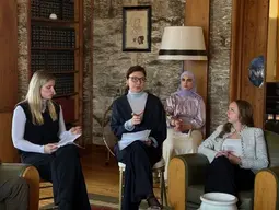 Queen's French Students at the French Embassy in Ottawa