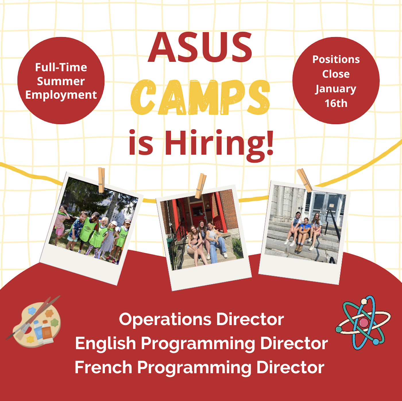 ASUS camps job ad