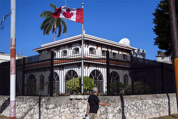 Canada Embassy in Havana Cuba.