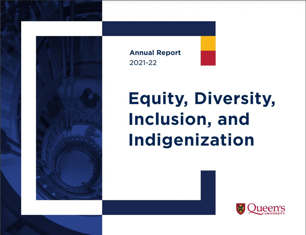 Cover design of the EDII annual report